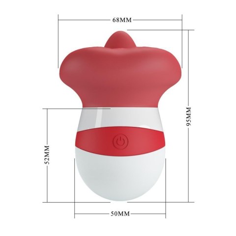 PRETTY LOVE - Mina TPR ABS , 10 licking settings Boss of toys