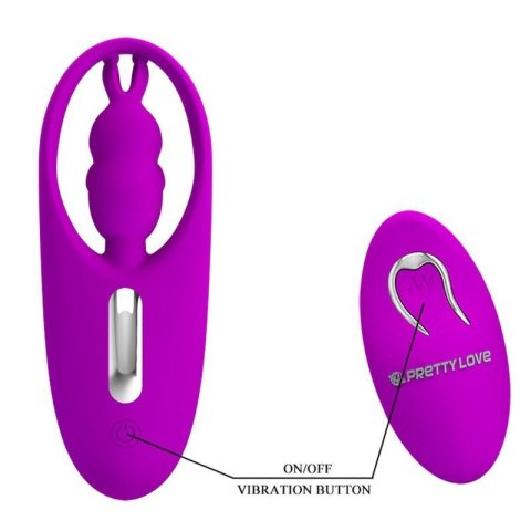 PRETTY LOVE - Wild Rabbit, 12 vibration functions Wireless remote control Boss of toys