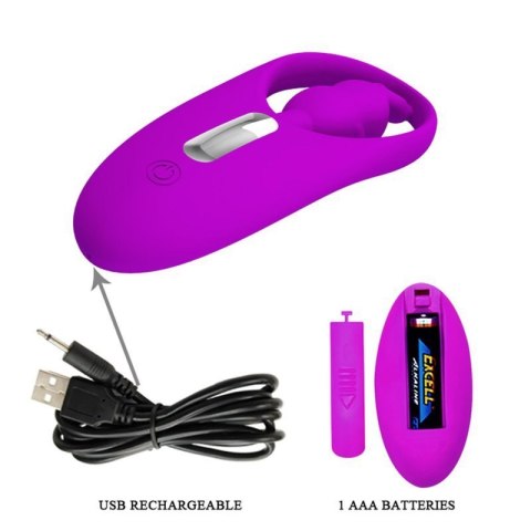 PRETTY LOVE - Wild Rabbit, 12 vibration functions Wireless remote control Boss of toys