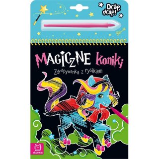Magiczne koniki. Zdrapywanka z rysikiem