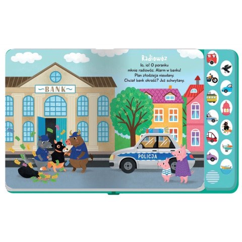 Słucham i poznaję. Na ulicy. Książeczka z dźwiękami Słucham i poznaję. Na ulicy. Książeczka z dźwiękami