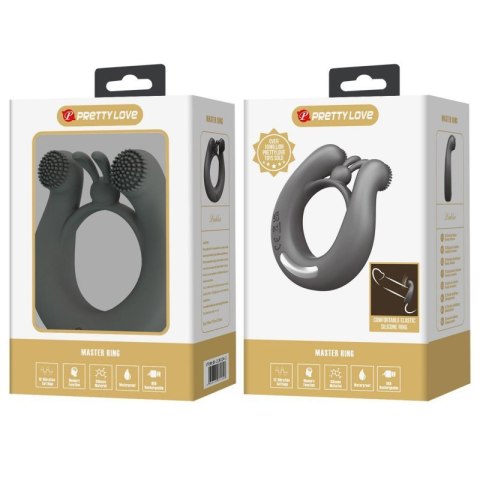 MASTER RING, 12 vibration functions memory function Boss of toys