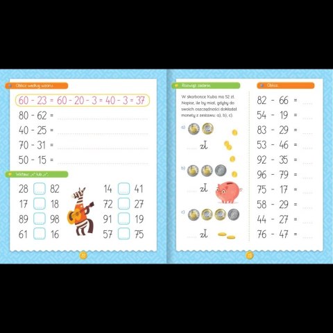 Matematyka dla klas 1-3. Ścieralny pisak Matematyka dla klas 1-3. Ścieralny pisak