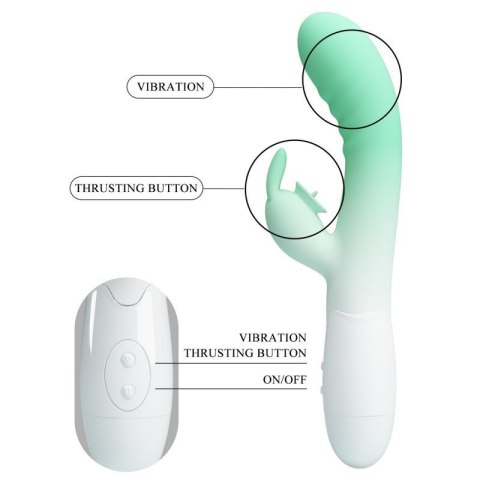 PRETTY LOVE - Cerberus, 30 vibration functions 30 licking settings, Silicone ABS, USB rechargeable Boss of toys