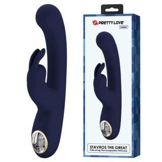 PRETTY LOVE - LAMAR, 10 vibration functions 9 speed levels, Silicone ABS Boss of toys
