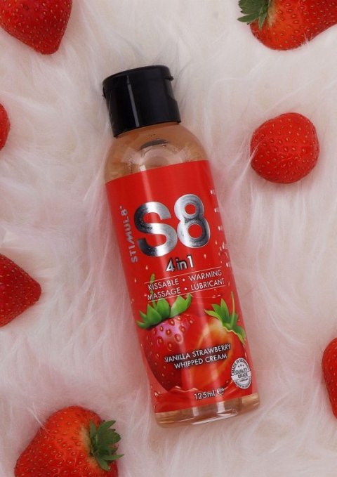 S8 4-in-1 Dessert Lube 125ml Strawberry Boss of toys S8 4-in-1 Dessert Lube 125ml Strawberry Boss of toys