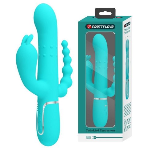TWINKLED TENDERNESS, 7 thumping functions 7 vibration functions 4 rolling functions Boss of toys