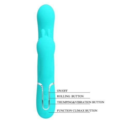 TWINKLED TENDERNESS, 7 thumping functions 7 vibration functions 4 rolling functions Boss of toys