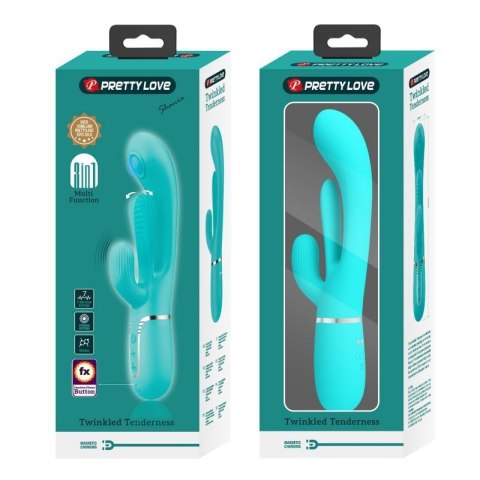 TWINKLED TENDERNESS, 7 thumping functions 7 vibration functions Boss of toys
