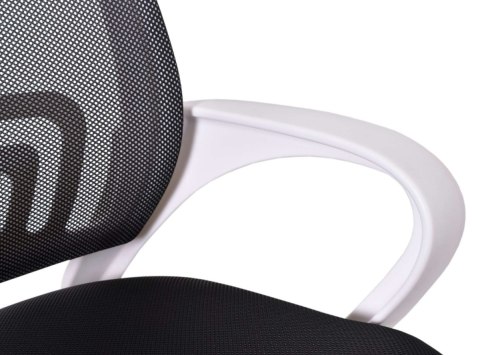 Fotel obrotowy do biurka VENTO BLACK MILK MESH Lugano
