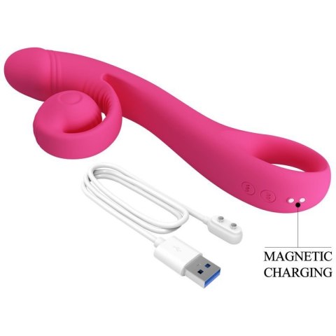 PRETTY LOVE - Love Romance Beau Snail Rabbit - Hot Pink Boss of toys