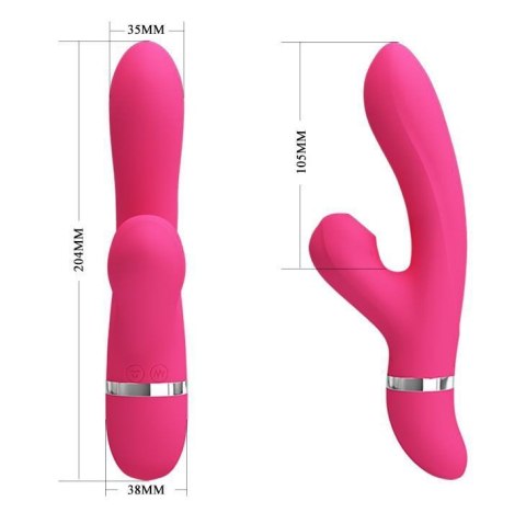 PRETTY LOVE - Willow, 7 vibration functions 4 sucking functions Boss of toys