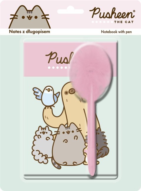 Zestaw długopis + notes 2 elementy PUSHEEN Zestaw długopis + notes 2 elementy PUSHEEN