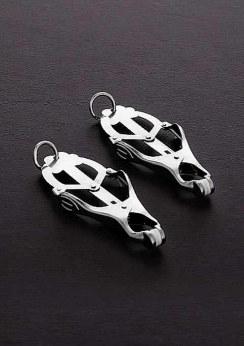 2 Squeezer Teaser Clover Nipple Clamps W Ring Boss of toys 2 Squeezer Teaser Clover Nipple Clamps W Ring Boss of toys