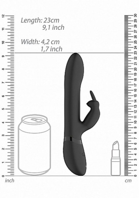 Amoris - Stimulating Beads Rabbit - Black Boss of toys