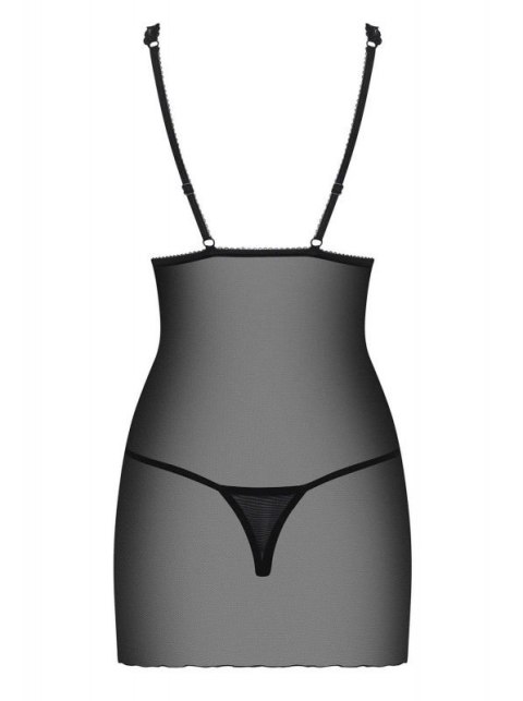 Bielizna-Lucita koszulka i stringi czarna L/XL Boss of toys