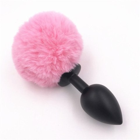Bunny plug large black with pink tail 9,3 x 4,1 cm / 3,8 x 1.6 inch Boss of toys Bunny plug large black with pink tail 9,3 x 4,1 cm / 3,8 x 1.6 inch Boss of toys