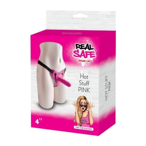 Cintura regolabile strap-on Pink con fallo realistico Boss of toys