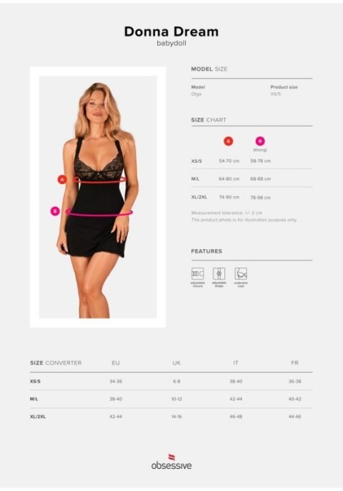 Donna Dream babydoll XS/S Boss of toys