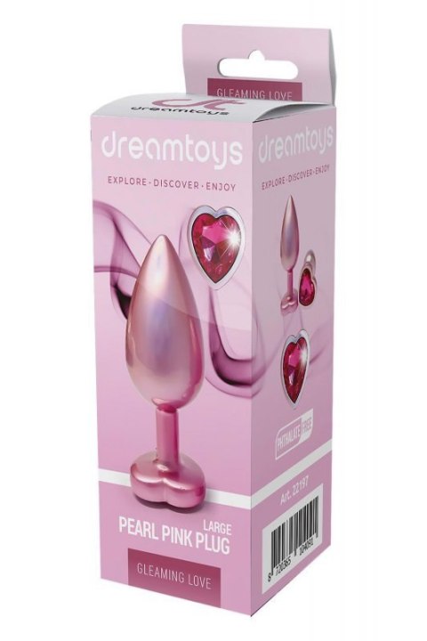 GLEAMING LOVE MATTE PINK PLUG LARGE Boss of toys GLEAMING LOVE MATTE PINK PLUG LARGE Boss of toys