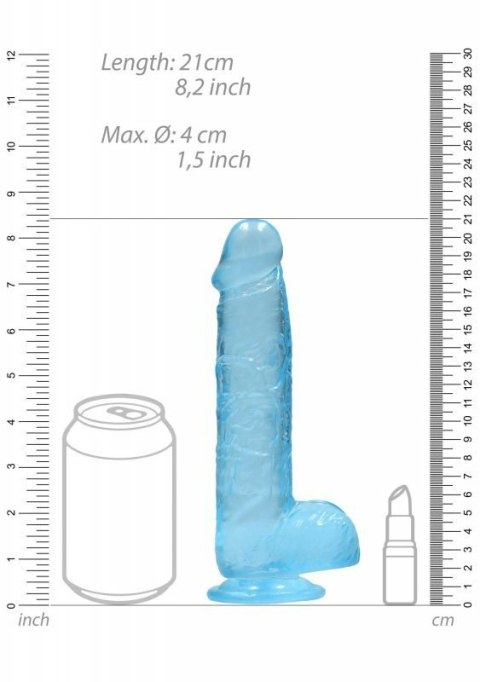 Realistic Dildo with Balls - 8""""/ 21 cm Boss of toys