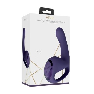 Riko - Rechargeable Triple Action Vibrator with Advanced Finger Motion & Pulse Wave Stimulator - Purple Boss of toys