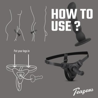 Teazers Silicone Strap-On Boss of toys