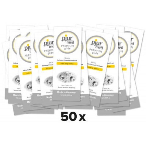 Żel-pjur Med Premium glide 1,5ml.-siliconebased lubricant - 50 sztuk Boss of toys Żel-pjur Med Premium glide 1,5ml.-siliconebased lubricant - 50 sztuk Boss of toys