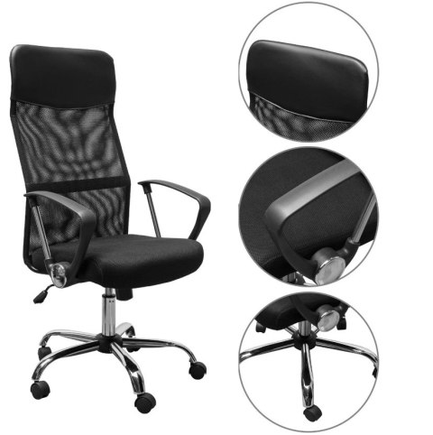 Fotel obrotowy do biurka MODENA XL MESH Lugano