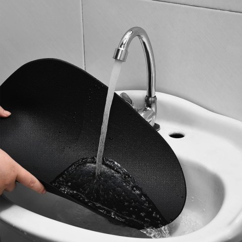 KOMPLET 8 PODKŁADEK NA STÓŁ TRIVAL BLACK