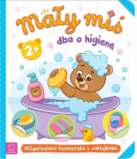 KSIĄŻECZKA AKTYWIZUJĄCA MIŚ DBA O HIGIENĘ NAKLEJKI KSIĄŻECZKA AKTYWIZUJĄCA MIŚ DBA O HIGIENĘ NAKLEJKI