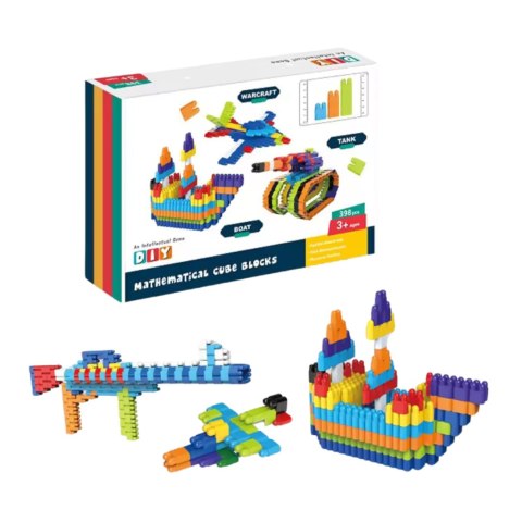 Zestaw Klocki Konstrukcyjne Edukacyjne 3D Kreatywne Budowanie 398 ele Zestaw Klocki Konstrukcyjne Edukacyjne 3D Kreatywne Budowanie 398 ele