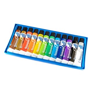 DISNEY COLORINO - FARBY TEMPERA W TUBACH 12 ML 12 KOL - STAR WARS
