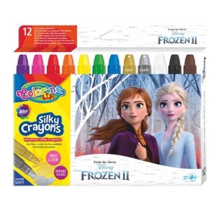 DISNEY COLORINO - KREDKI ŚWIECOWE ŻELOWE W SZTYFCIE 12 KOL - FROZEN