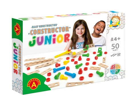 Zabawka konstrukcyjna Mały Konstruktor Junior 50 el/ CONSTRUCTOR JUNIOR Zabawka konstrukcyjna Mały Konstruktor Junior 50 el/ CONSTRUCTOR JUNIOR