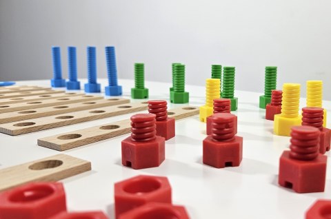 Zabawka konstrukcyjna Mały Konstruktor Junior 50 el/ CONSTRUCTOR JUNIOR Zabawka konstrukcyjna Mały Konstruktor Junior 50 el/ CONSTRUCTOR JUNIOR