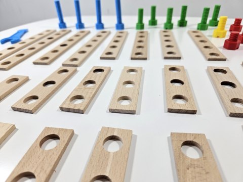 Zabawka konstrukcyjna Mały Konstruktor Junior 50 el/ CONSTRUCTOR JUNIOR Zabawka konstrukcyjna Mały Konstruktor Junior 50 el/ CONSTRUCTOR JUNIOR