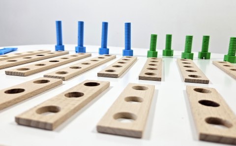 Zabawka konstrukcyjna Mały Konstruktor Junior 50 el/ CONSTRUCTOR JUNIOR Zabawka konstrukcyjna Mały Konstruktor Junior 50 el/ CONSTRUCTOR JUNIOR