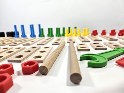 Zabawka konstrukcyjna Mały Konstruktor Junior CONSTRUCTOR JUNIOR 125 EL. Zabawka konstrukcyjna Mały Konstruktor Junior CONSTRUCTOR JUNIOR 125 EL.