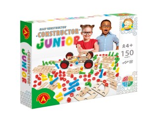 Zabawka konstrukcyjna Mały Konstruktor Junior CONSTRUCTOR JUNIOR 150 EL.