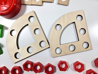Zabawka konstrukcyjna Mały Konstruktor Junior CONSTRUCTOR JUNIOR 150 EL.