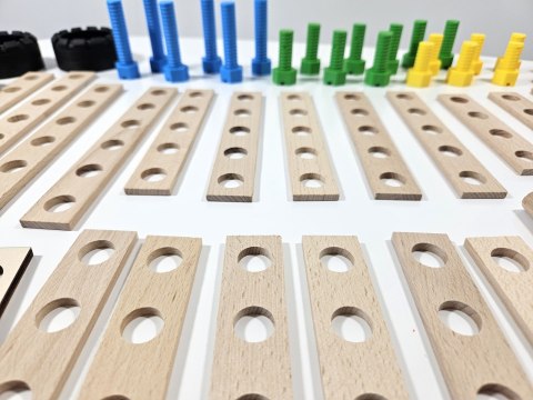 Zabawka konstrukcyjna Mały Konstruktor Junior CONSTRUCTOR JUNIOR 150 EL. Zabawka konstrukcyjna Mały Konstruktor Junior CONSTRUCTOR JUNIOR 150 EL.