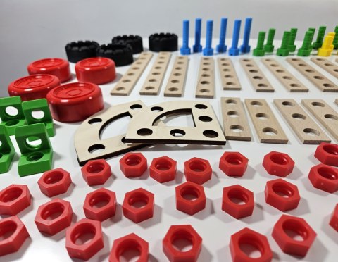 Zabawka konstrukcyjna Mały Konstruktor Junior CONSTRUCTOR JUNIOR 150 EL. Zabawka konstrukcyjna Mały Konstruktor Junior CONSTRUCTOR JUNIOR 150 EL.