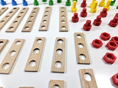 Zabawka konstrukcyjna Mały Konstruktor Junior CONSTRUCTOR JUNIOR 75 El. Zabawka konstrukcyjna Mały Konstruktor Junior CONSTRUCTOR JUNIOR 75 El.