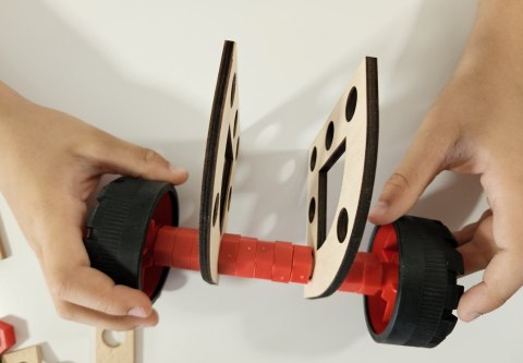 Zabawka konstrukcyjna Mały Konstruktor Junior/CONSTRUCTOR 3 in 1 SPORTSCAR Zabawka konstrukcyjna Mały Konstruktor Junior/CONSTRUCTOR 3 in 1 SPORTSCAR
