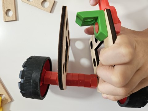 Zabawka konstrukcyjna Mały Konstruktor Junior/CONSTRUCTOR 3 in 1 SPORTSCAR Zabawka konstrukcyjna Mały Konstruktor Junior/CONSTRUCTOR 3 in 1 SPORTSCAR