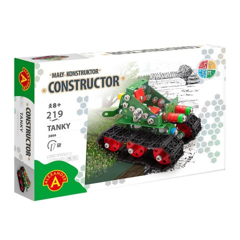 Zabawka konstrukcyjna Mały Konstruktor/CONSTRUCTOR - TANKY Zabawka konstrukcyjna Mały Konstruktor/CONSTRUCTOR - TANKY