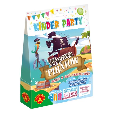 Zestaw Imprezowy KINDER PARTY
Wyprawa Piratów Zestaw Imprezowy KINDER PARTY
Wyprawa Piratów