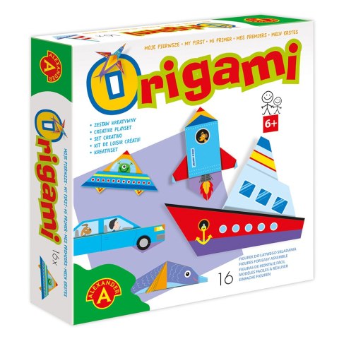 Zestaw kreatywny MOJE PIERWSZE ORIGAMI - STATEK Zestaw kreatywny MOJE PIERWSZE ORIGAMI - STATEK