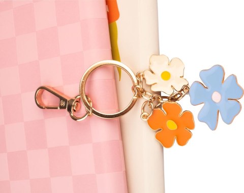 Brelok metalowy Bloom Kwiatki Happy Color Brelok metalowy Bloom Kwiatki Happy Color